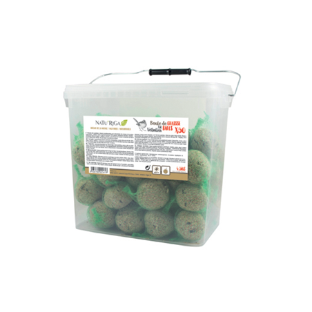 Seau boules de graisse x50